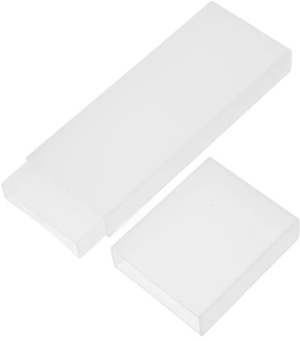 Hoement Scatola Raschietto per Lingua Portatile in Plastica Resistente, Custodia Compatta Supporto Leggero per Trasporto Sicuro e Conservazione Igiene Orale