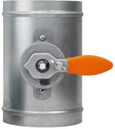 FZXNCBVMKGI Pipe Sealing Switch 300mm Outer Diameter Galvanize Manual Air Damper Valve for Ventilation Pipe