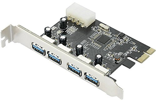 Renkforce 4 Port USB 3.2 Gen 1 Controllerkarte USB-A PCIe