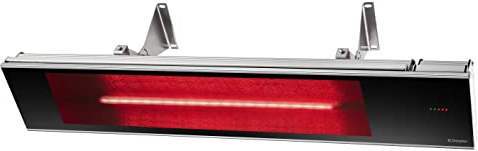 Dimplex Infrared Patio Heater, Weatherproof, Black, 1800W - Premium Radiant Heater for Indoor and Outdoor With Remote Control - Electric Outside Heater Perfect for Ceiling and Wall Mount Application