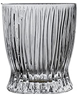 QILIXIANG Bicchieri da vino in vetro trasparente creativo da cocktail per casa, bar, feste, riutilizzabili, bicchieri da whisky, trasparenti, per vino, succhi, birra, bevande