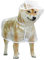BSTCAR Hunde Regenmantel mit Kapuze, Transparenter PVC Wasserdichter Regenmantel Kleine und Mittelgroße Hunde Schnauzer, Teddy, Chihuahua, Malteser, Yorkshire, Dackel, Corgi, Pug
