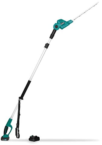Teleskop-Akku-Heckenschere 20V (mit 2,0Ah Akku und Ladegerät)