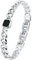 Joop! Armband Edelstahl Herren Armschmuck, mit Linienstein, 18,5+1,5+1,5 cm, Schwarz, Kommt in Schmuck Geschenk Box, 2038990