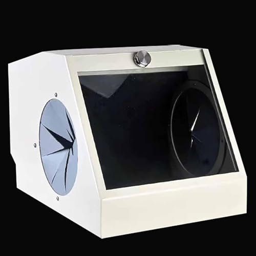 Dental Lab Dust Box, Dust Will Not Escape During Sandblasting,Reduce Dust Damage to Doctors, No Shadows, No Fatigue, for Cleaning of Workpiece