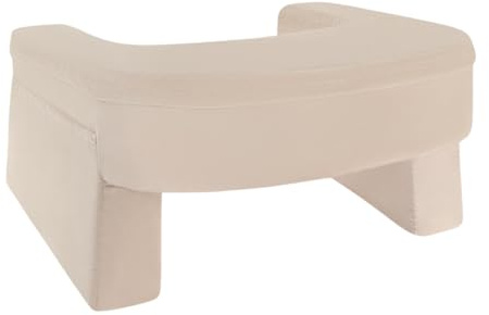 OHS Laptop Cushion Tray for Lap, Armrest Gaming Pillow for Bed Sofa Floor Portable Lightweight Soft Foam Reading Pillow Laptop Desk Cushion with Side Pockets, Mink