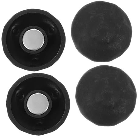 HAMPPLIES Herrajes Decorativos Para Puertas De Granero y Puertas De Garaje Clavos Magnéticos Decorativos Accesorio Duradero Para Protección Juego De 4 Piezas