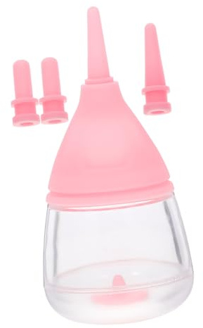 EXAOMBLE Kit de Biberón para Cachorros y Gatitos Alimentador de Leche de Portátil Seguro y Resistente para Mascotas Recién Nacidas para Cuidado y Alimentación Diaria