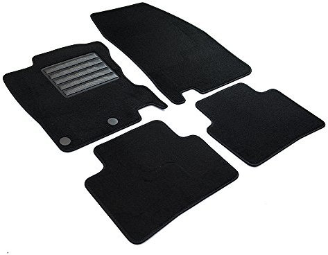 MTM SP-4445 Tapis sur Mesure en Velour pour Nissan Qashqai II 02.2014>05.2021, black