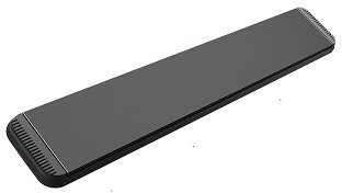 Mo-El Hot Top Heizstrahler 9824 moderner Dunkelstrahler 2400W zur Wand oder Deckenmontage