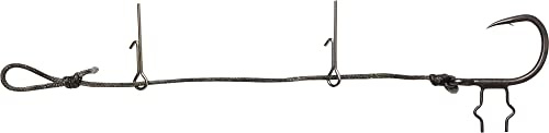 Savage Gear Big Fish Stinger Single Hook 100kg - 2 Stingerhaken, Länge/Hakengröße:10-12cm / Gr. 7/0