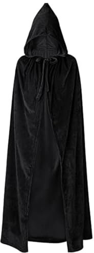 Cape med Halloween Sammet Vampyr Korp Cosplay Cape | Lång mantel med För Män, Kvinnor, Jul och Födelsedag, Fest och Utklädnad, Rollspel och Dräktevenemang