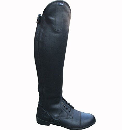 Ryda Real Leather Ladies Horse Riding Chaps Gaiters 15 Sizes