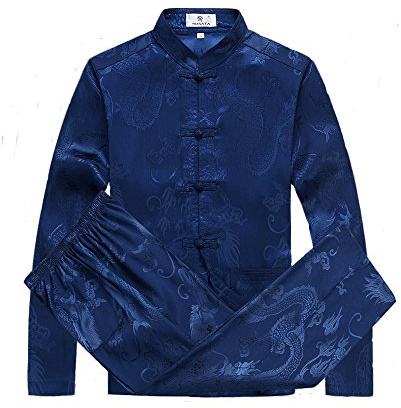 G-LIKE Tang Suit Kung Fu Shirt Chinese Clothing Tangzhuang Dragon Jacket