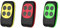SALPIE Telecomando Cancello Universale Autoapprendimento con Frequenza 433 Mhz Codice Fisso Batteria Inclusa (set 3 pz)