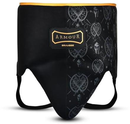 Bravose ljumskskydd för boxning, Muay Thai, kickboxning och MMA Fighting (S)