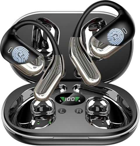 AI Cuffie Traduzione Simultanea, 2025 Auricolari Bluetooth 5.4 Wireless, 3 in1 Cuffie Traduzione Bluetooth 48 ore con ENC, 144 Lingue Auricolari Traduttori Istantanei Vocali Gratuite