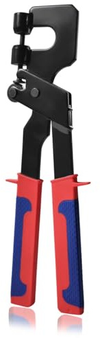 GOLD DEER Pinze professionali in acciaio leggero da 30,5 cm, pinza per punzonatura ad arco precisa ed efficiente, morsetto per lavori di costruzione e progetti fai da te