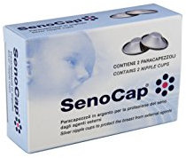 SenoCap Nippel Schalen in Silber 925 für die Prävention und Brustschutz im Falle von Rissen