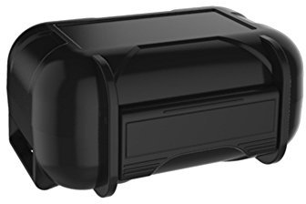 KZ - Custodia protettiva rigida multifunzione in ABS per auricolari, monitor in-ear, auricolari (nero)