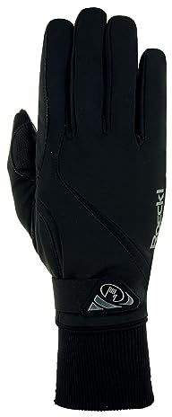 Roeckl Sports WISMAR - Guanti invernali da equitazione, colore: Nero 9,5