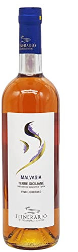 SICILIA BEDDA - VINI LIQUOROSI TIPICI - Prodotti a Marsala - Bottiglia da 75 CL (Malvasia)