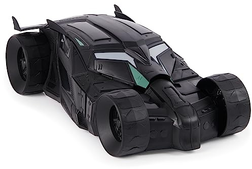 DC Comics, Batmobile, auto giocattolo di Batman da 30 cm, giocattoli collezionabili per bambini e bambine da 4 anni in su