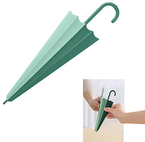 Onlynery Espejo Limpiaparabrisas Baño - Limpiaparabrisas con Paraguas para mostrador Cocina - Baño, Espejos, limpiaparabrisas Vidrio con Gancho para Puerta Ducha, Parabrisas