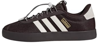 adidas Women's Vl Court 3.0 Shoes, Aurora Coffee/Off White/Gold Met., 5.5 UK