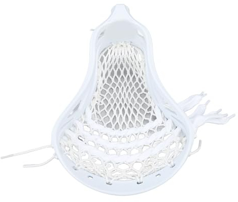 Cabeza de lacrosse con cuerda, cabeza de palo de lacrosse de malla con construcción de nylon resistente al desgaste para entrenamiento y competición, repuesto compatible con los ej (Hombres)