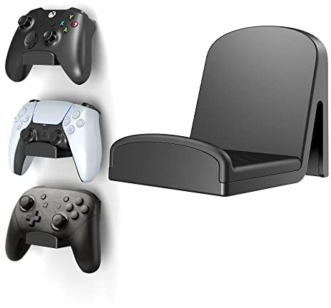 Cozycase Universale Controller Wandhalterung - Selbstklebende Controller Halter Halterung Wand für PS4/PS5/Xbox/Switch, Controller Ständer Wall Mount für Controller und Kopfhörer