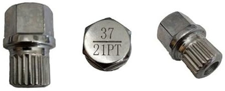 M&S Security Master Anti Theft Car Locking Wheel Nut Bolt Key Replacement for Mini One Cooper BMW ABC37/21 21 Spline