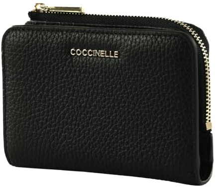 Coccinelle Metallic Soft Wallet Noir