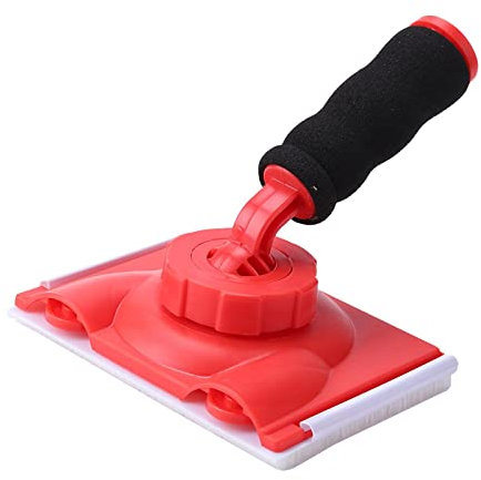 Harilla Bordeadora de pintura de 1 pieza, separador de Color, herramienta recortadora de plástico, cepillo de bordeadora de pintura para esquina de pared, cepillos