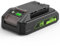 LabTEC GW2430 Akku 24 V 2000 mAh Ersatz für Greenworks 24 V (nicht für 48 V) Akku 29842 29852 29322 29862 2938202 26111700 CAM803 schnurloses Elektrowerkzeug mit Kontrollleuchte