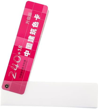 HOMSFOU Cartella Colori Professionale Per Vernici 258 Tonalità Ruota Colori Portatile Per Pittura Architettonica e Artistica Uso Domestico