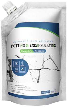 Colla Calafataggio Per Cemento - 500 G Di Livellamento Composto | Agente Di Ripristino Resistente Alle Intemperie Con Forte E Asciugatura Rapida | La Pasta Di Sigillatura Ad Alte Prestazioni