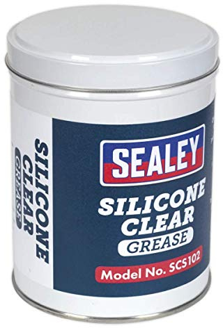 Sealey SCS102 Silicone Clear Grease 500g Tin
