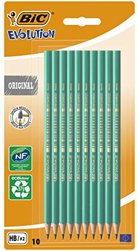 BIC Evolution Ecolutions HB grafitpenna (paket med 10)