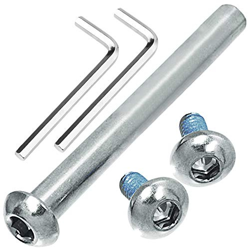 M8 x 76 mm skruvar för 2-3-4-hjuls barnsparkcykel ersättning mikro mini vikbar sparkcykel barn skotrar axlar reparation
