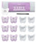 Kit de Tinte para Pestañas y Cejas Libeauty Negro, Kit de Tinte 2 en 1 para Cejas y Pestañas, Desarrollador en Envase Individual y Tinte Negro para Pestañas con Herramientas para Principiantes y Salón