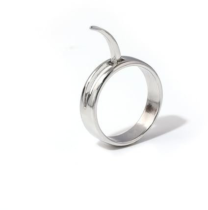 SXYNIO Annie Leonhart Ringe für Männer Frauen Cosplay Annie offener Ringe Knöchel Stapelung Ring