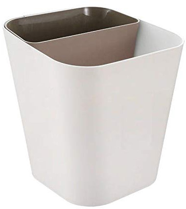 Corbeille De Bureau, Poubelle Tri Selectif,Bac Ordure Plastique, Facile À Utiliser Élégant Beau Design Résistant Aux Rayures, pour Chambre À Coucher, Salon, Cuisine