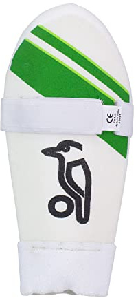 Kookaburra Cricket Unisex's Kookaburra Cricket 500 Cricket arm Guard, White, Youth (3G22103G)