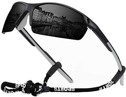 OKH Polarised Cycling Glasses for Men and Women Outdoor Sports Goggles UV400 Protection Driving Shades Sunglasses Eyewear with TR90 Unbreakable Frame