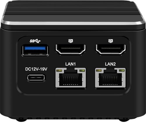 Mrroute MR-M1 Mini PC N100(4C/4T, up to 3.4GHz),16GB LPDDR5 NO SSD UHD Graphics Barebone Mini Desktop Computer Triple Display 4K@60Hz Output Dual HDMI+Type-C,Support WiFi6/BT5.2