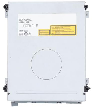 Unità Disco per Console di Gioco per 360, Sostituzione Driver CD DVD ROM per Console di Gioco, Accessori per unità Disco Ottico in Metallo Leggero per Giocatori