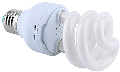 JTLB UVB 5.0 E27-Sockel, Energiesparend, Schildkröte, Schlange, Reptilien-Glühbirne, UV-Lampe HG 13 W