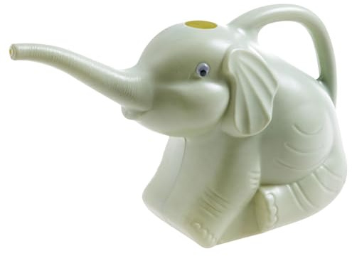 2 L elefant vattenkanna inomhus – elefantformad liten vattenkanna inomhus vattenkanna – elefant uteplats gräsmatta trädgårdsverktyg växt utomhus vattentillbehör, dekorativ vattenkanna