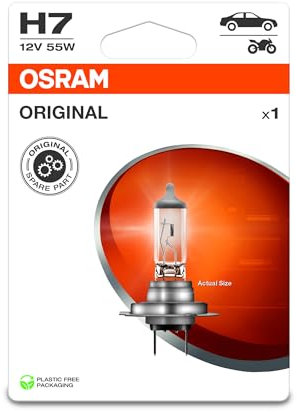 OSRAM H7 Glühlampe Fernscheinwerfer 55W Fernlicht Birne 64210-1BL
